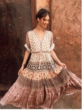 spell rosa garden party dress SPELL ROSA GARDEN PARTY DRESS